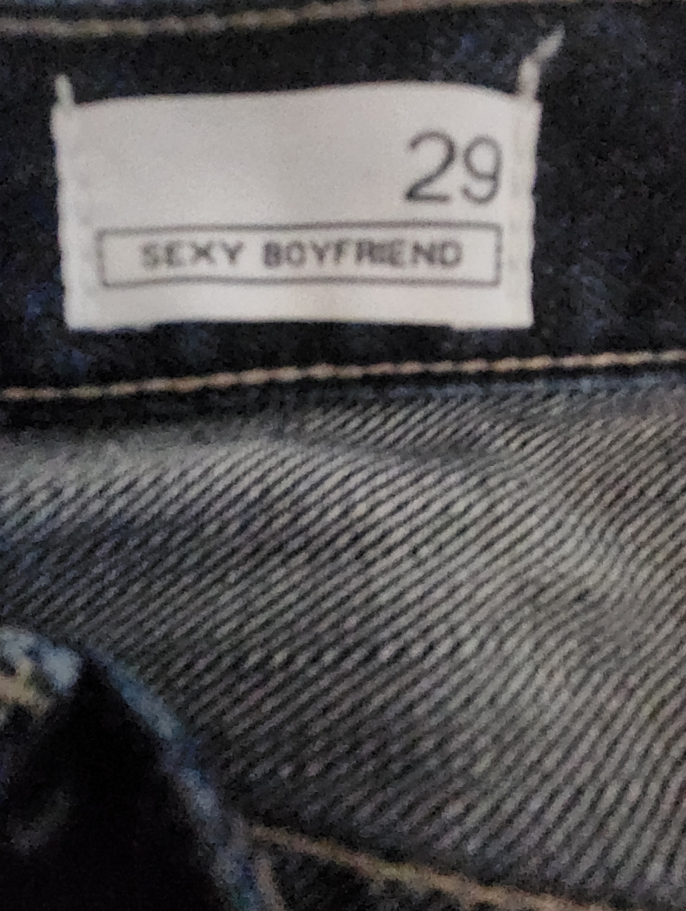 Women's Dark Blue Jeans, Size 29